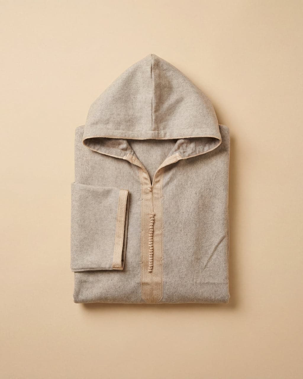 djellaba cashmere winter 6ba1237d — flatlay