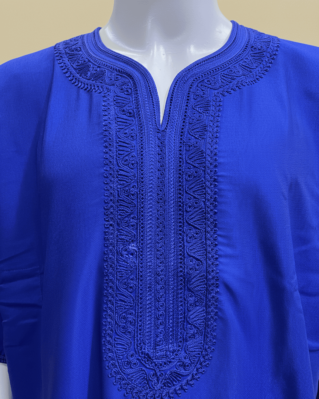 moroccan gandoura men d0a8d101 — detail