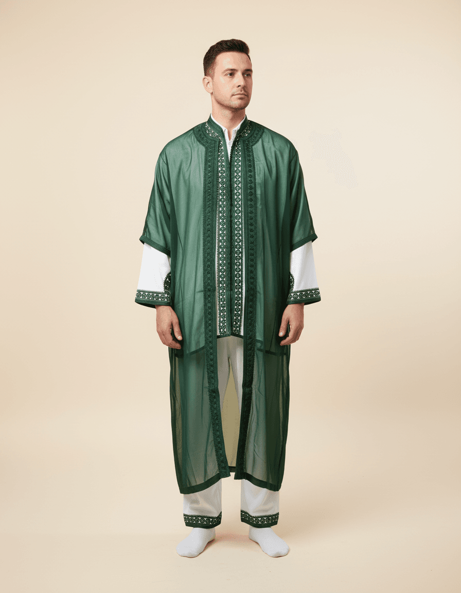 set 3 piece gabardine mousseline selham 4d7c0784 — model