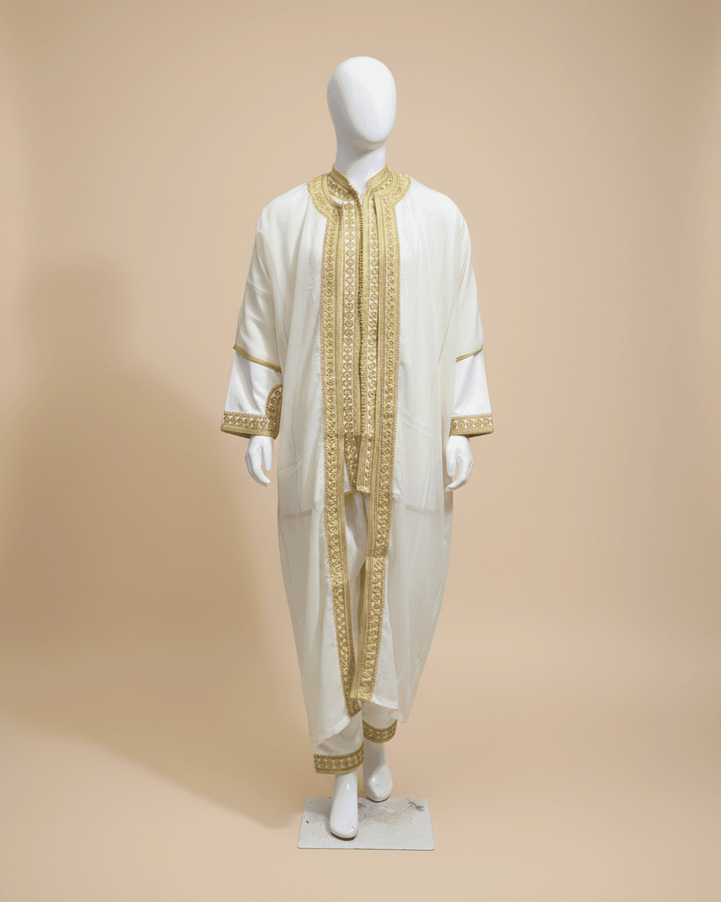 Traditional Moroccan Men's - Three-Piece Set — Color 4